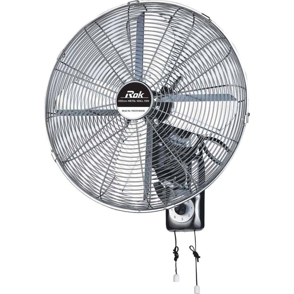 Wall Fan 450mm Chrome - Electaserv