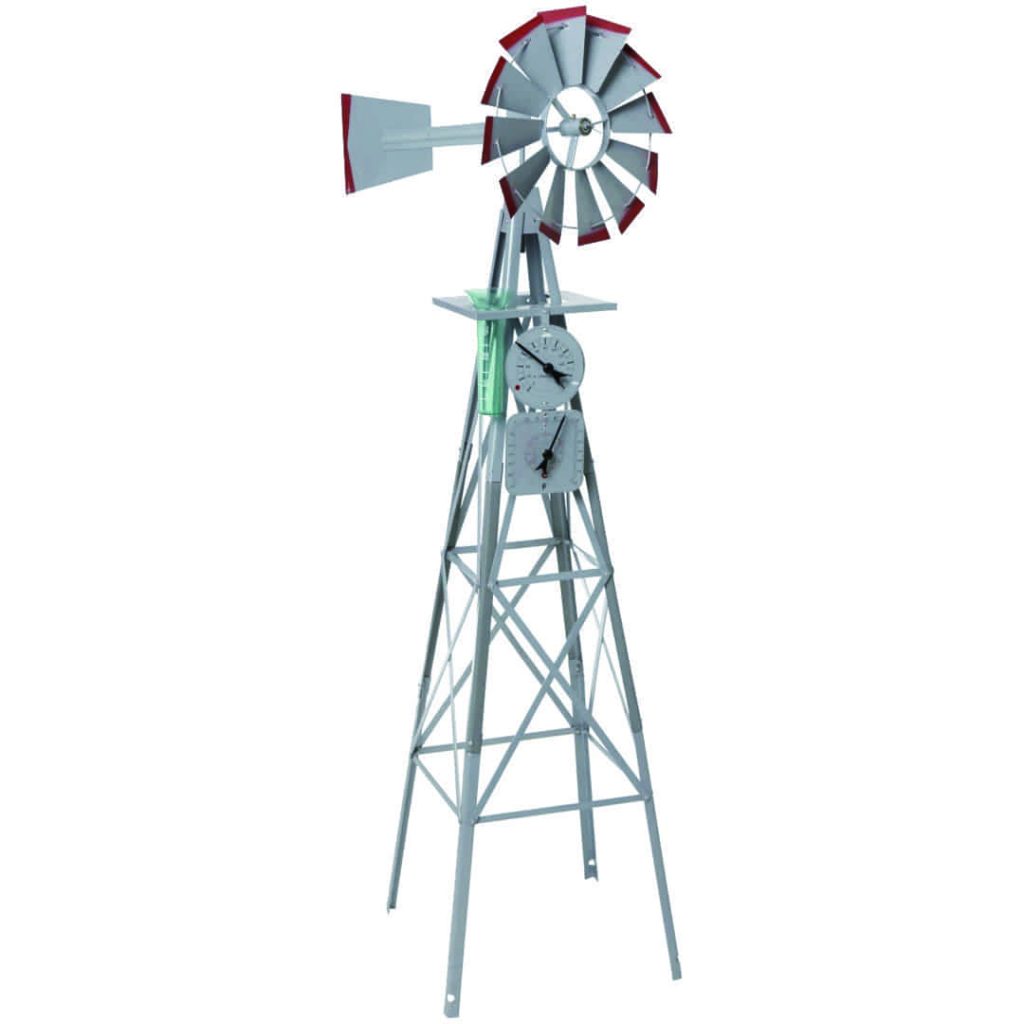 Ornamental Windmill 1420mm with Weather Station - Electaserv