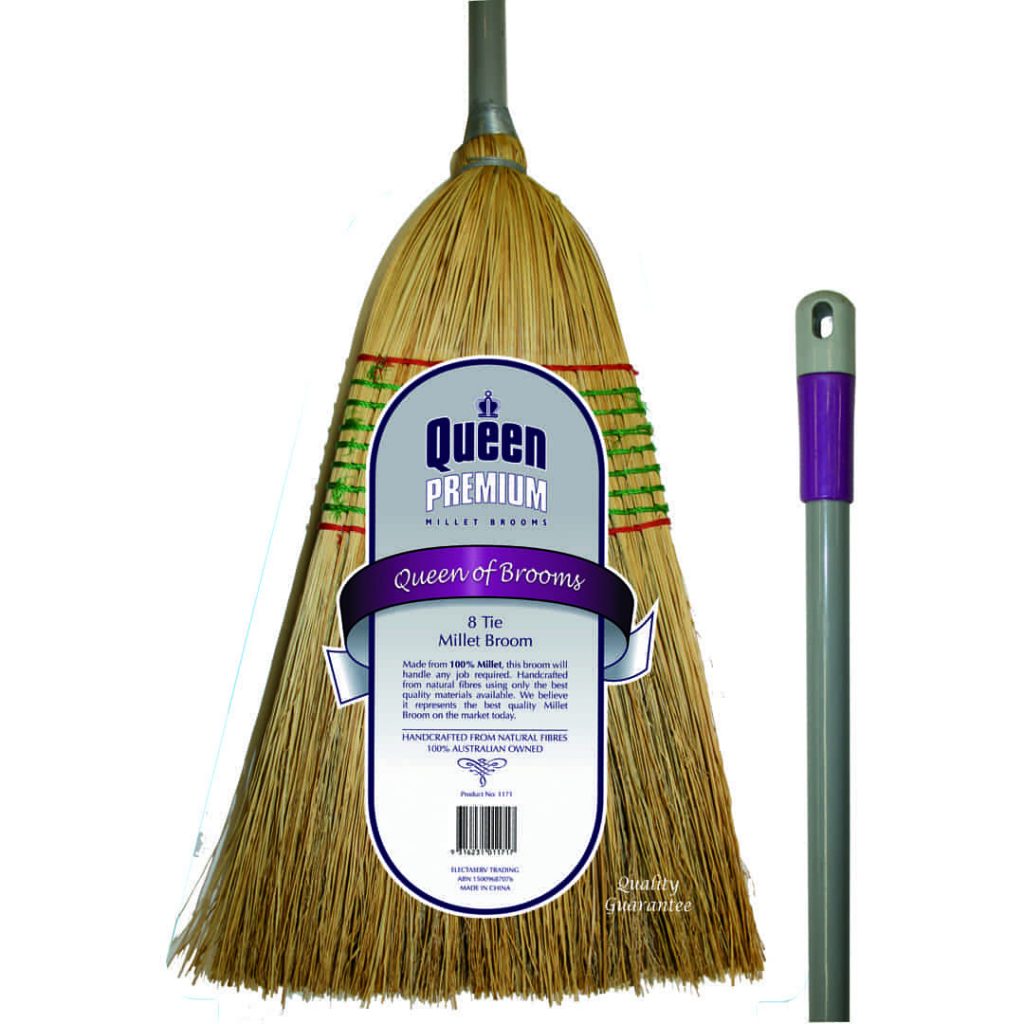 Broom Millet 8 Tie Queen Of Brooms Electaserv