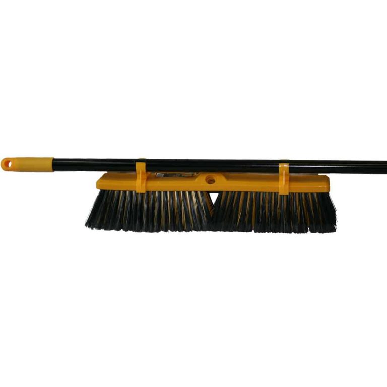 Broom 450Mm Hard Bristle Poly Electaserv