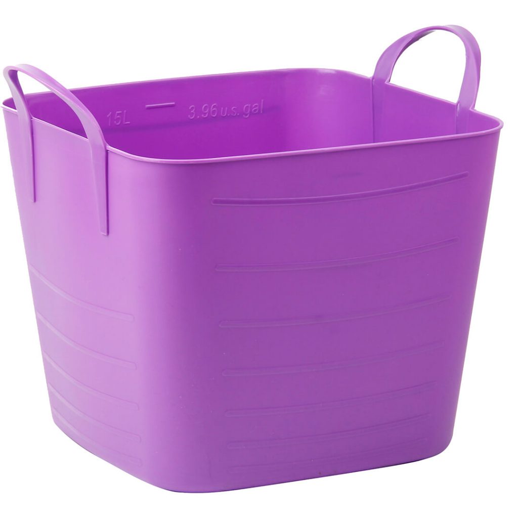 Flexi Tub 42L Assort Colours Electaserv